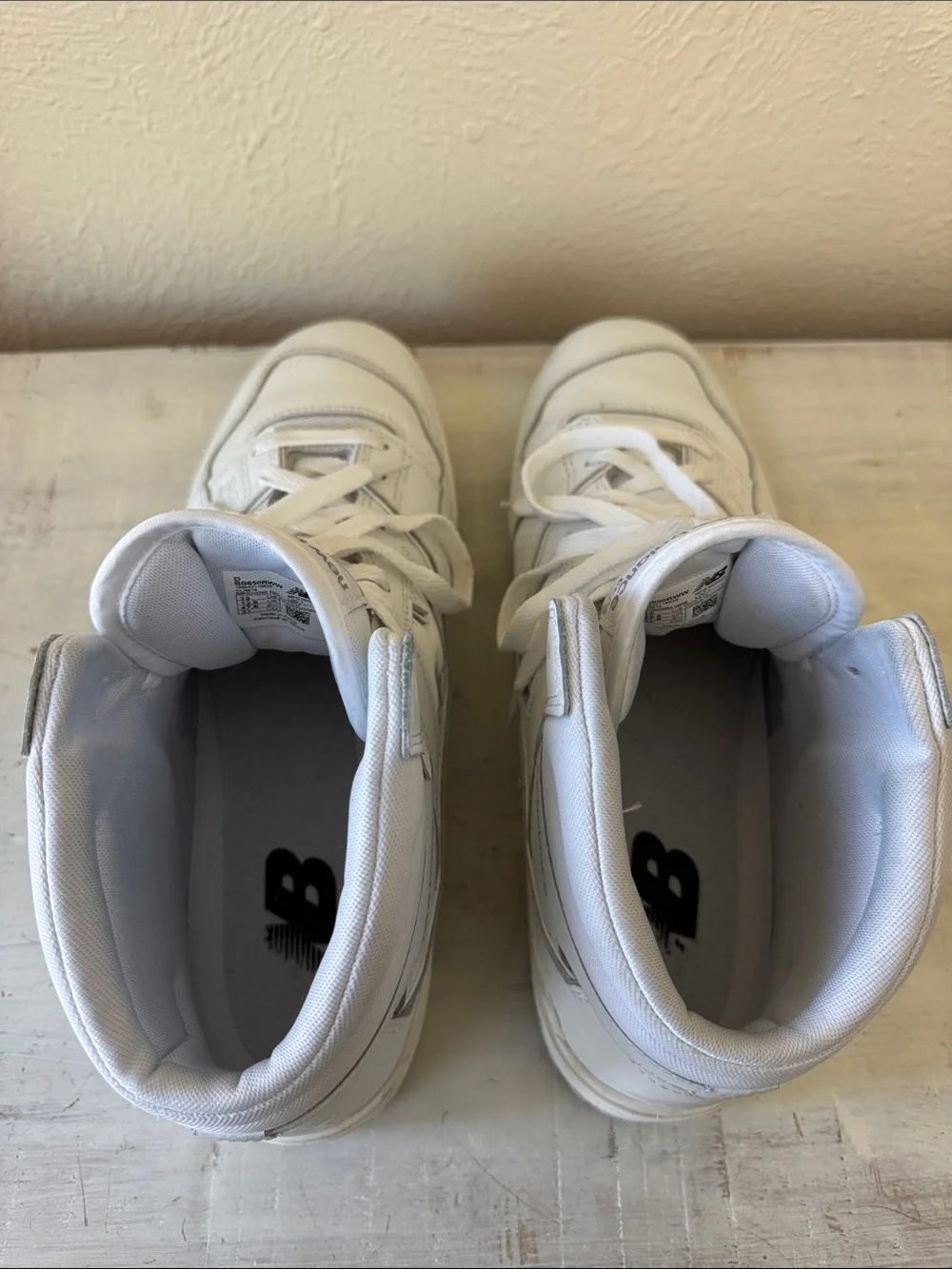 New Balance 650 High Top | Men’s Size 13 | White